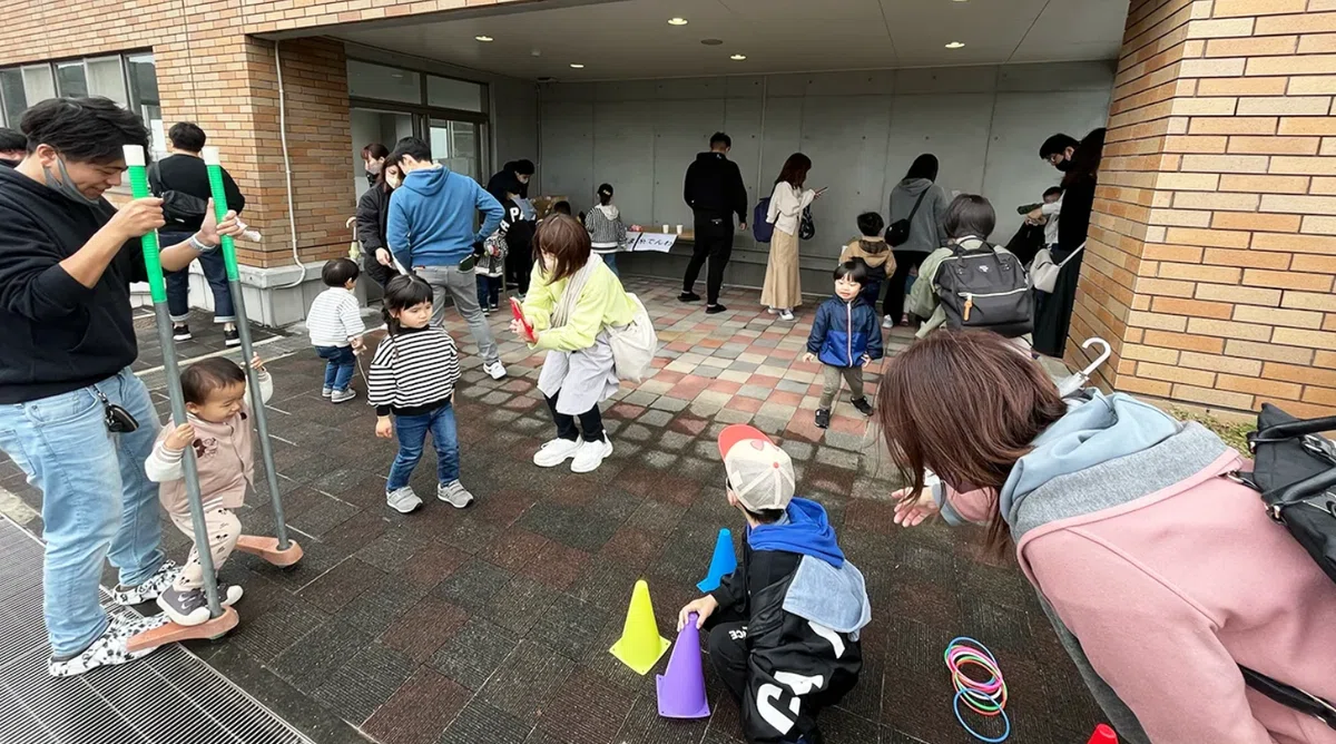 たく21「昔あそび」共催オフラインイベントの様子